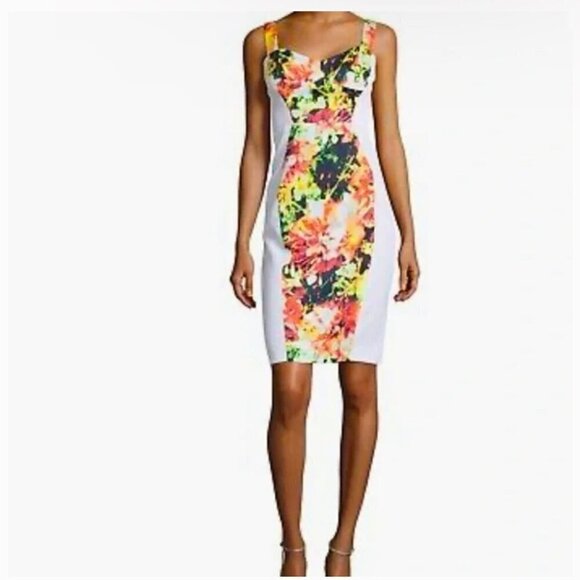 Black Halo Sadie Dress I Size 2 - Picture 1 of 2